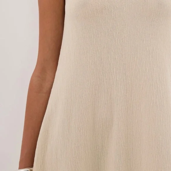 Authentic DISSH Alias Natural Textured Knit Strapless Midi Dress - Picture 7 of 7